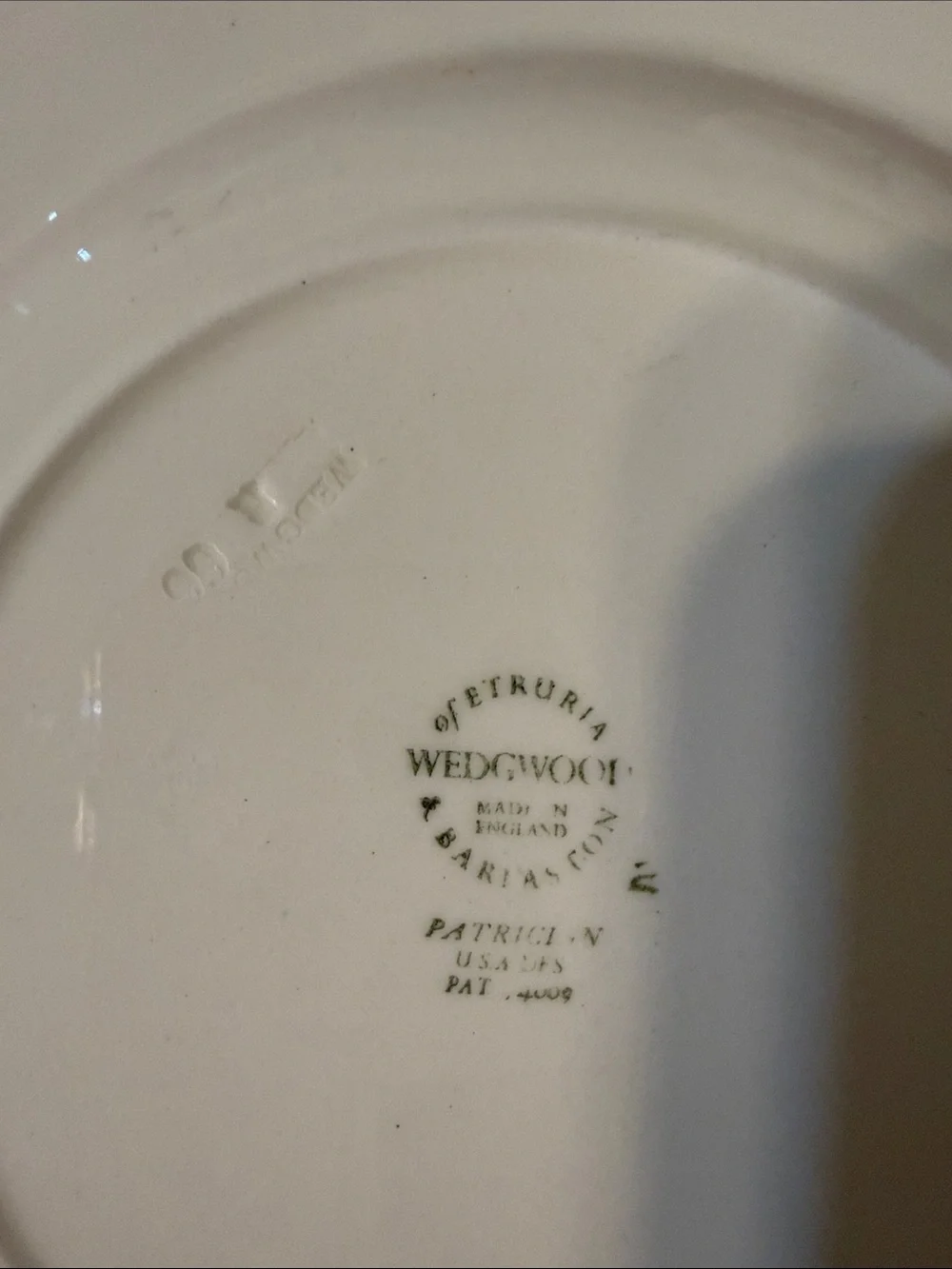 Vintage Wedgwood Patrician Salad Plates - Set of 4  8 3/8”